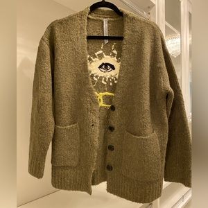 Raquel Allegra Evil Eye Cardigan Sweater - S